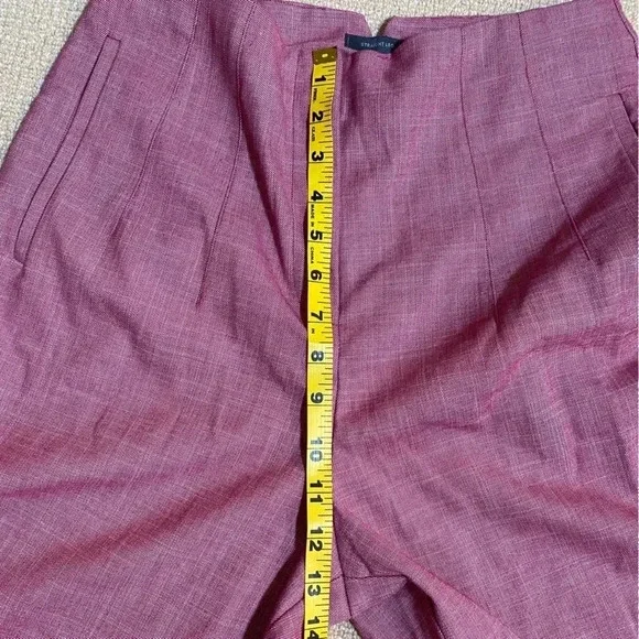 Worthington Straight Leg High Waisted Dress Pant in Pink Women’s 2 - Picture 6 of 7